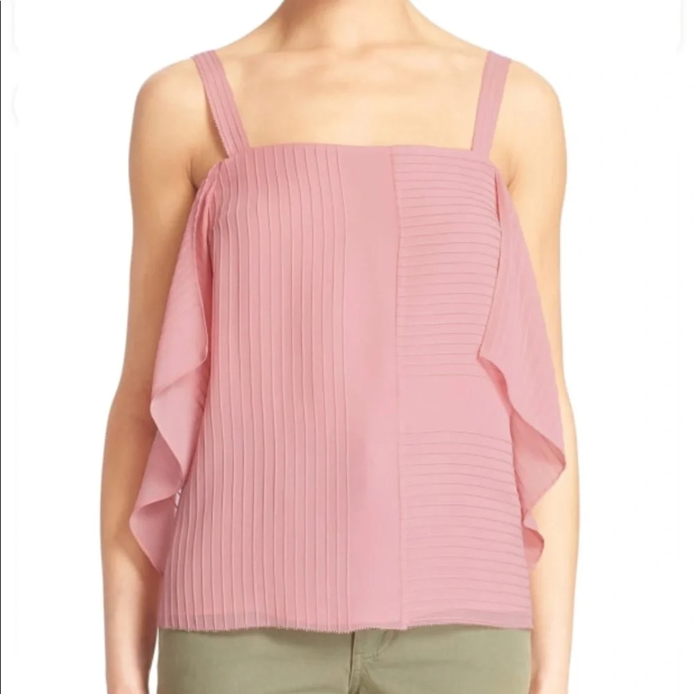 Tory Burch • 6 • 100% Silk Blush Light Pink Tank Top